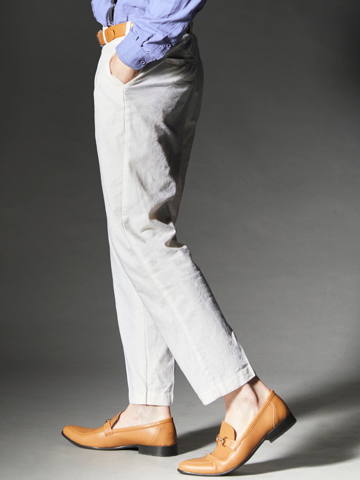 Russian White- Kala Cotton Trousers