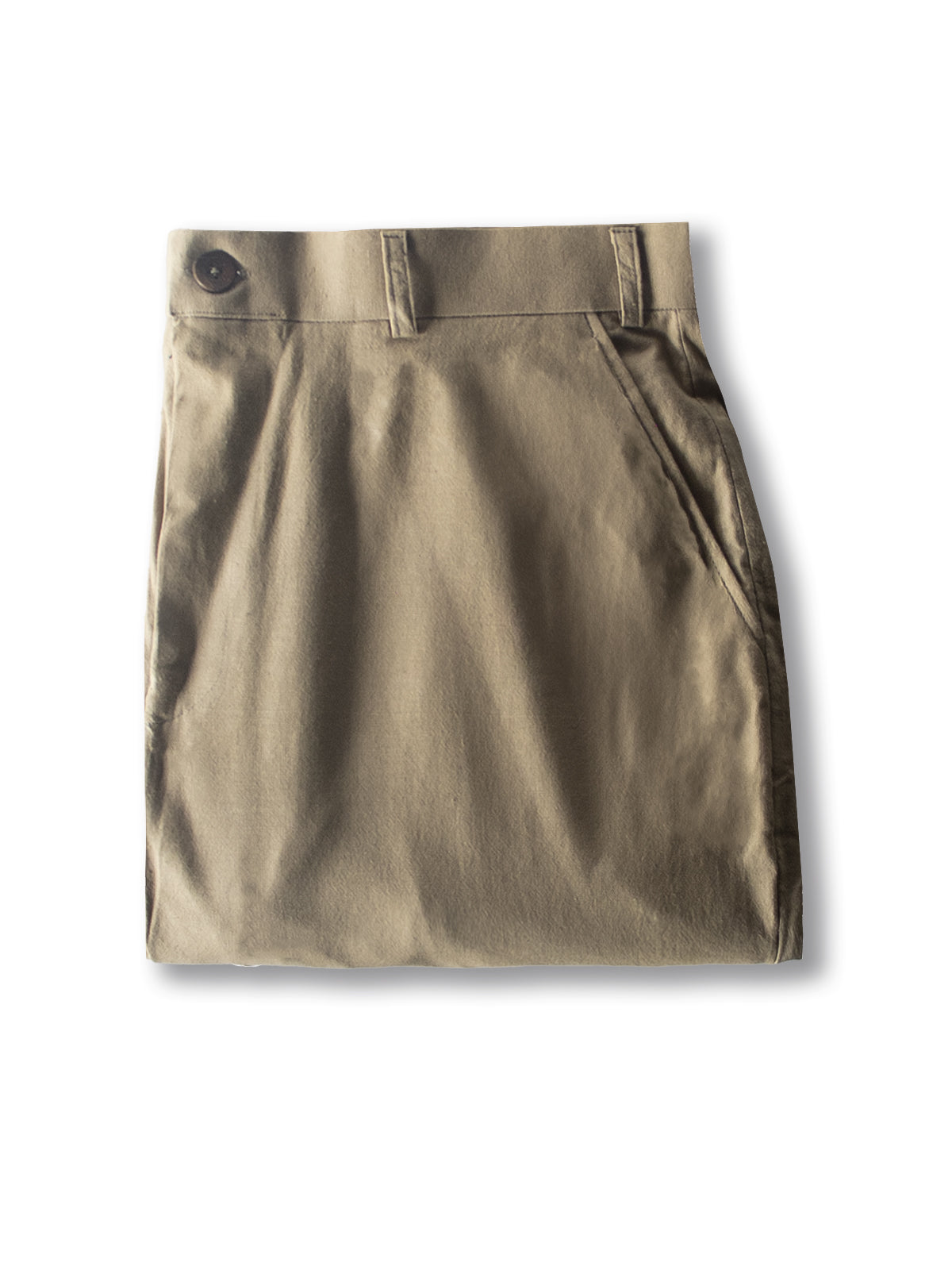 Scottish Brown- Kala Cotton Trousers