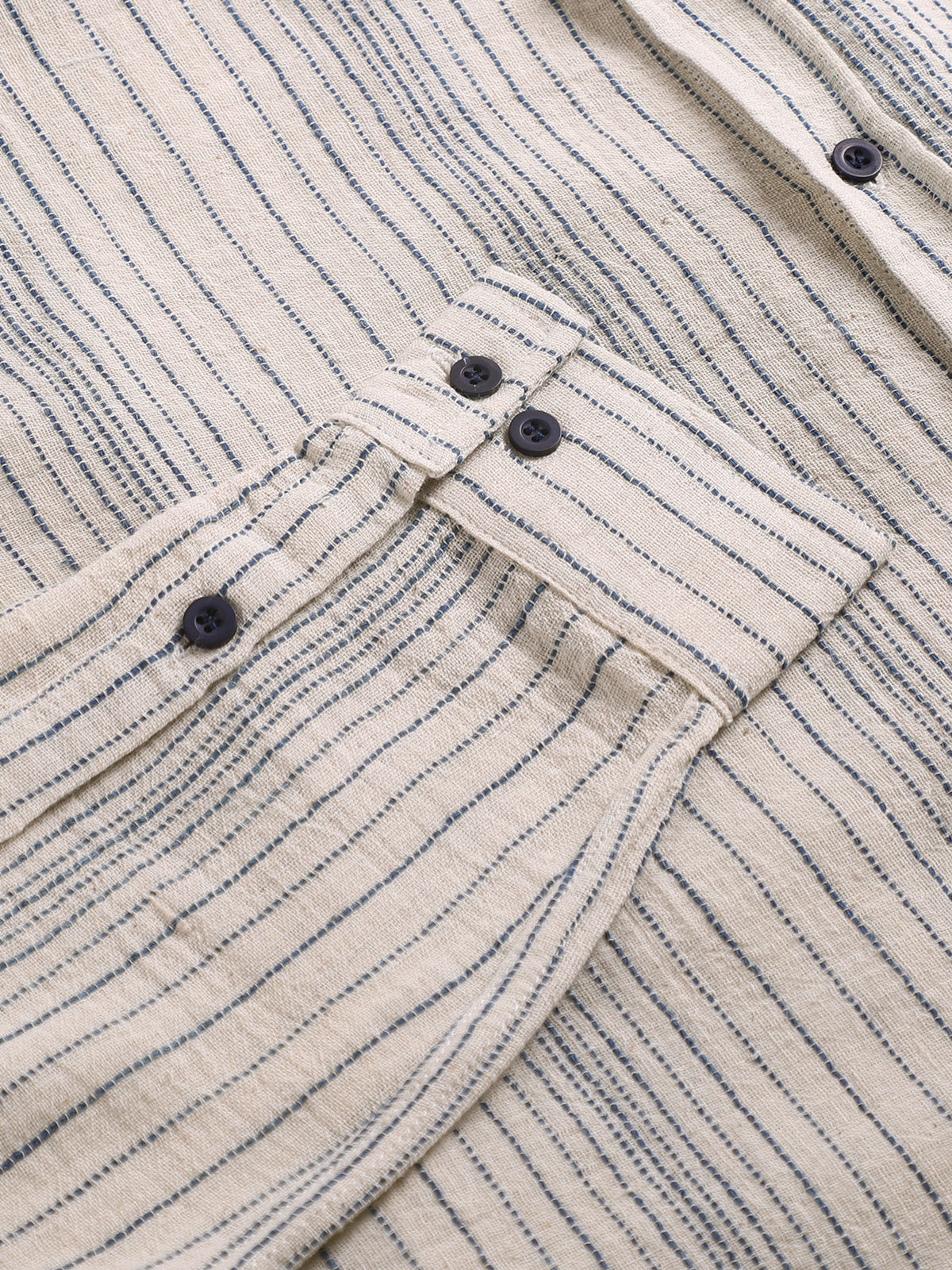 Kala cotton - Indigo Stripes
